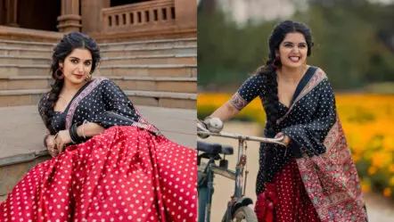 Priyanka Jain | శారీలో సీరియల్ బ్యూటీ అందాలు.. ప్రియాంక జైన్ క్యూట్ ఫోటోలు