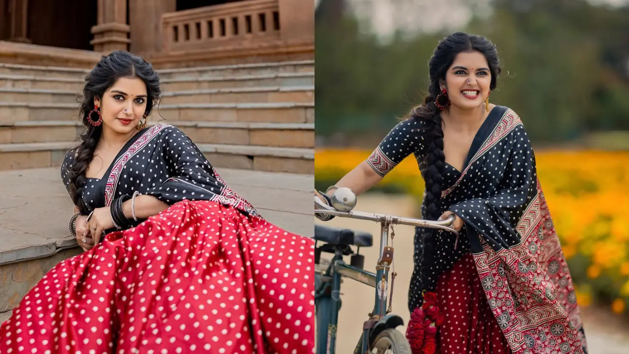 Priyanka Jain | శారీలో సీరియల్ బ్యూటీ అందాలు.. ప్రియాంక జైన్ క్యూట్ ఫోటోలు