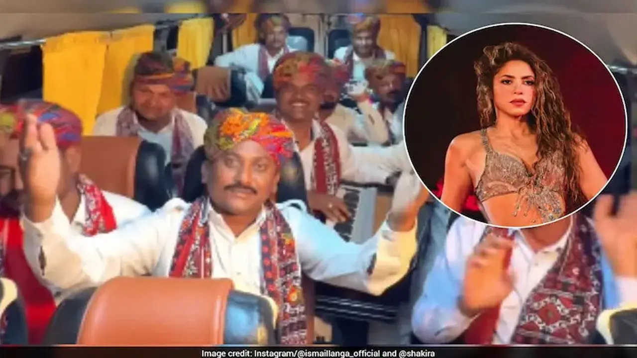 Shakira Waka Waka Rajasthani Version | ‘వెల్‌కమ్ టు రాజస్థాన్‌’.. షకీరా వాకా వాకా పాటను ప్రత్యేక వెర్షన్‌లో పాడిన జానపద కళాకారులు.. ఆకట్టుకుంటున్న వీడియో
