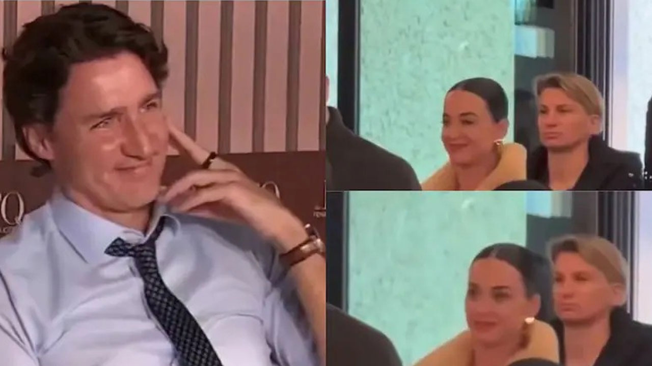 Justin Trudeau Winks At Katy Perry