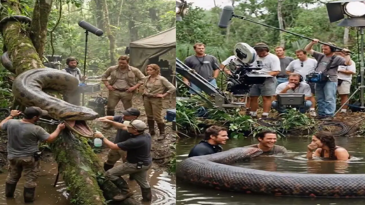Anaconda Movie Making Video : అనకొండ సినిమాను ఎలా తీశారో చూస్తారా!