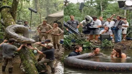 Anaconda Movie Making Video : అనకొండ సినిమాను ఎలా తీశారో చూస్తారా!