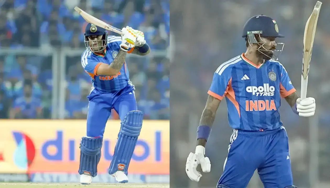 Suryakumar Yadav and Hardik Pandya also making hefty contributions