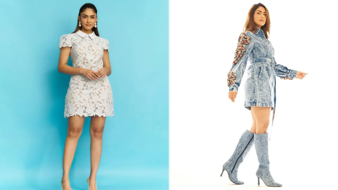 Mrunal Thakur | షార్ట్ స్కర్ట్ లో మృణాల్ ఠాకూర్ అందాల జాతర