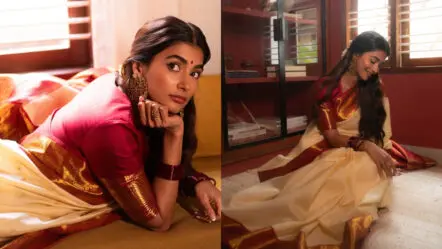 Pooja Hegde | పట్టుచీరలో కుందనపు బొమ్మలా మెరిసిపోతున్న పూజా హెగ్డే
