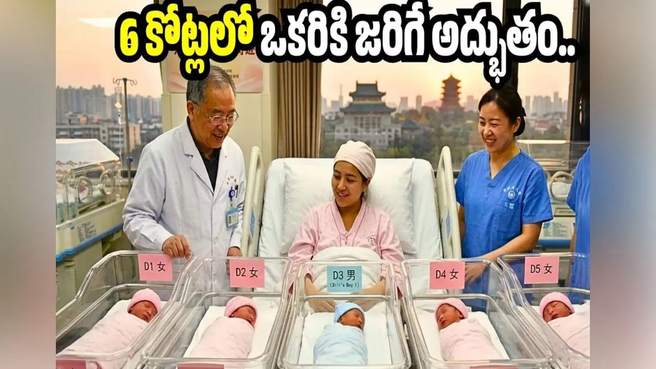 Quintuplets : ఒకే కాన్పులో.. ఐదుగురు బిడ్డలకు జన్మనిచ్చిన చైనా మహిళ!