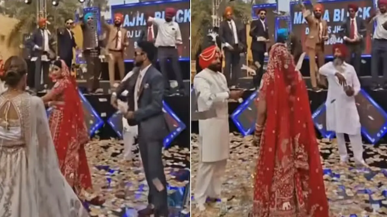Bride Showered With Rs 8.5 Crore | వ‌ధువుపై నోట్ల వ‌ర్షం.. నిజంగానే రూ.8.5 కోట్లు ఉప‌యోగించారా..?