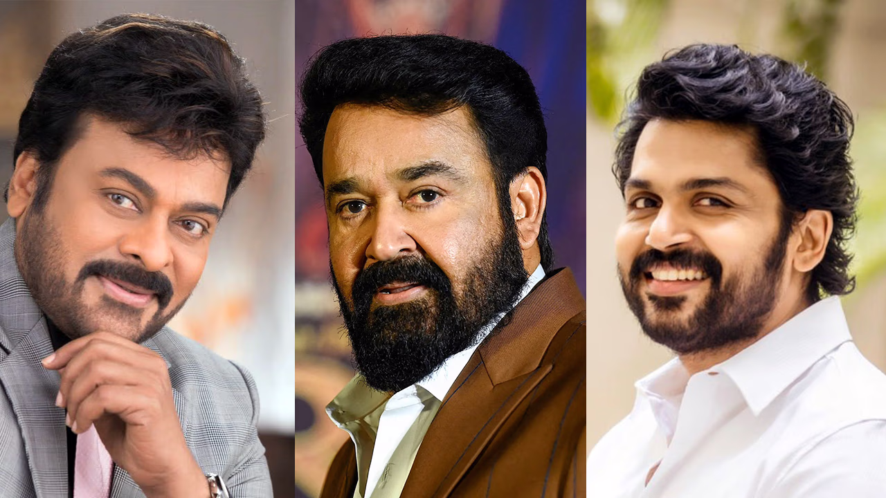 Chiranjeevi, Mohanlal and Karthi casting buzz for key police officer role in Mega158