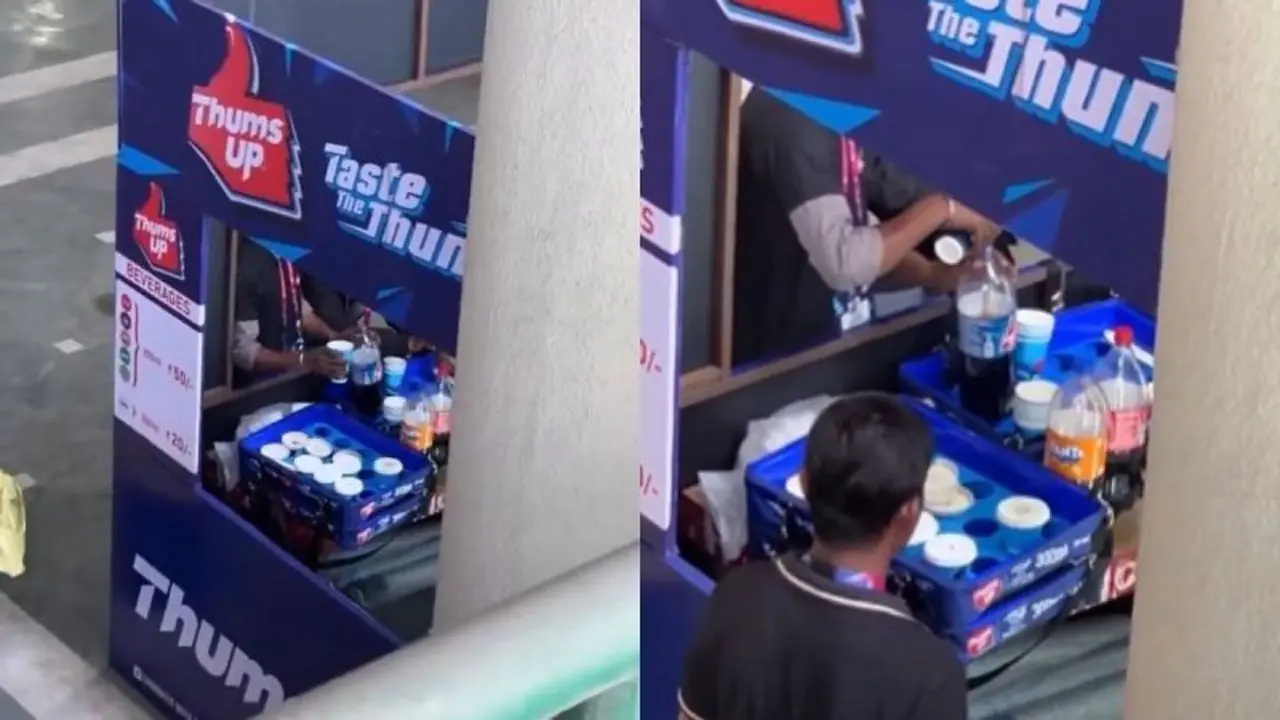 Cold Drinks | టీ20 వ‌ర‌ల్డ్ క‌ప్‌.. ఢిల్లీ స్టేడియంలో తాగి మిగిలిపోయిన‌ కూల్ డ్రింక్స్ మళ్ళీ బాటిళ్లలోకి..! షాకింగ్ వీడియో
