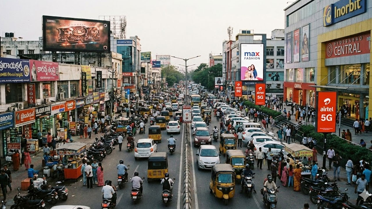 hyderabad city cost of living referral image created by AI which can make mistakes