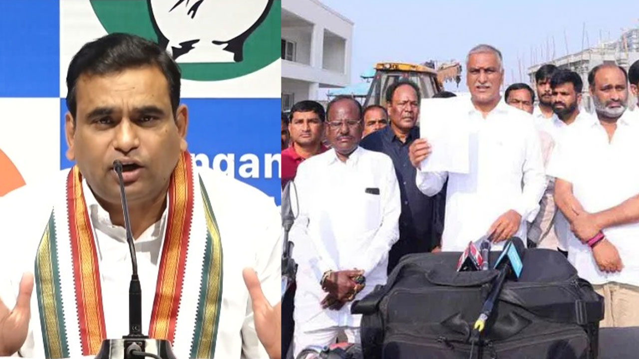 శారదా పీఠం భూములపై బీఆర్ఎస్ వర్సెస్ కాంగ్రెస్ !