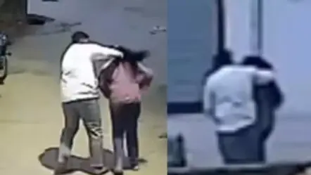 Student Misbehaves With Teacher : న‌డిరోడ్డుపై టీచ‌ర్ పెద‌వి కొరికిన విద్యార్థి.. షాకింగ్ వీడియో