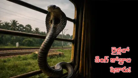 King Cobras Train Journey | రైలులో షికారుకెళ్లే కింగ్‌ కోబ్రాల కథ విన్నారా?