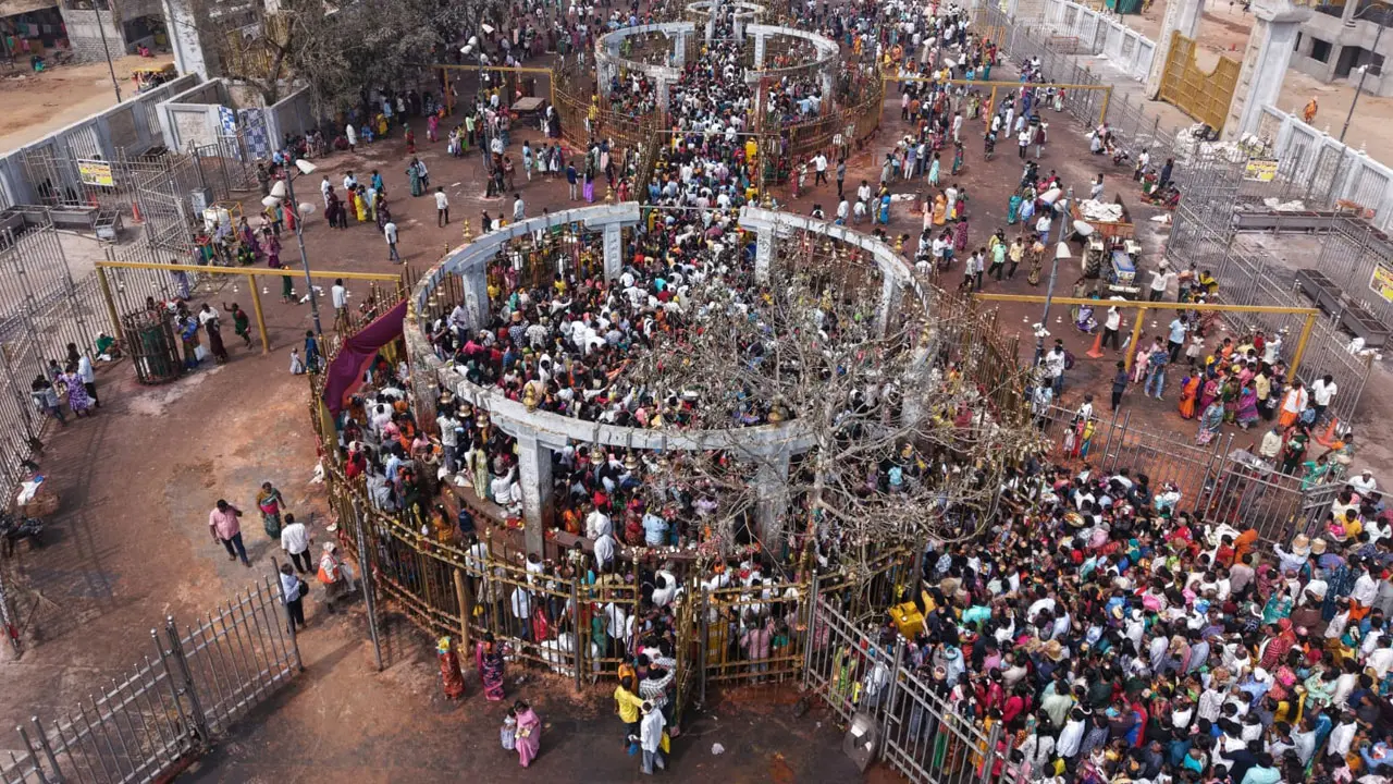 Medaram Jatara : మేడారంలో తిరుగువారం జాతర