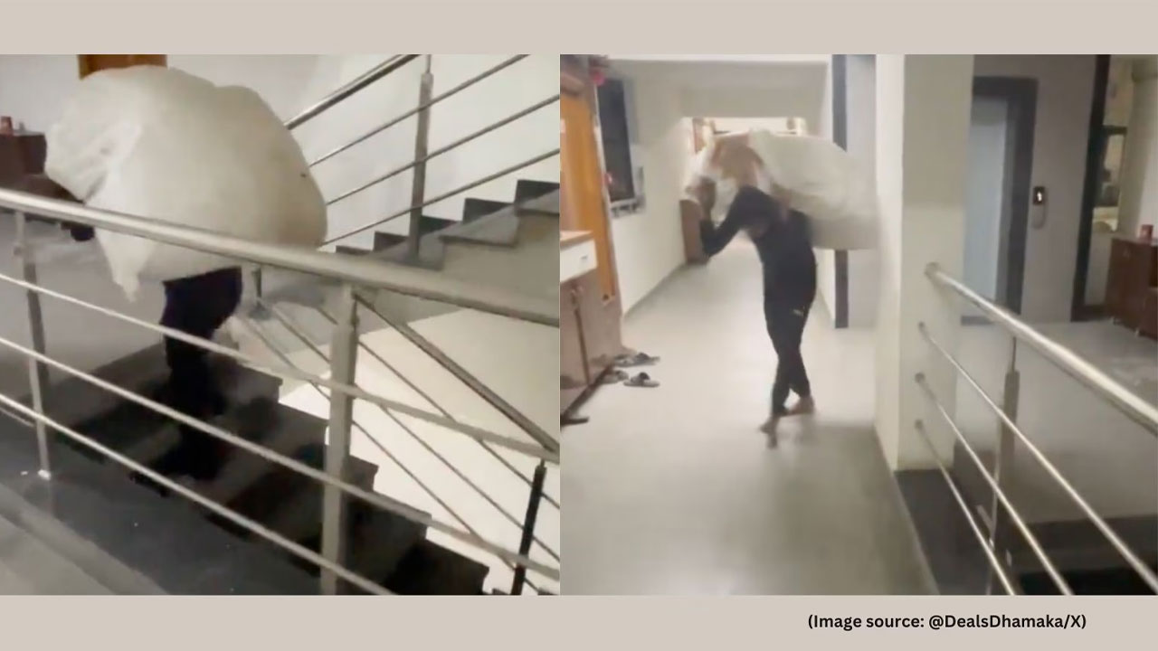 Delivery agent viral video