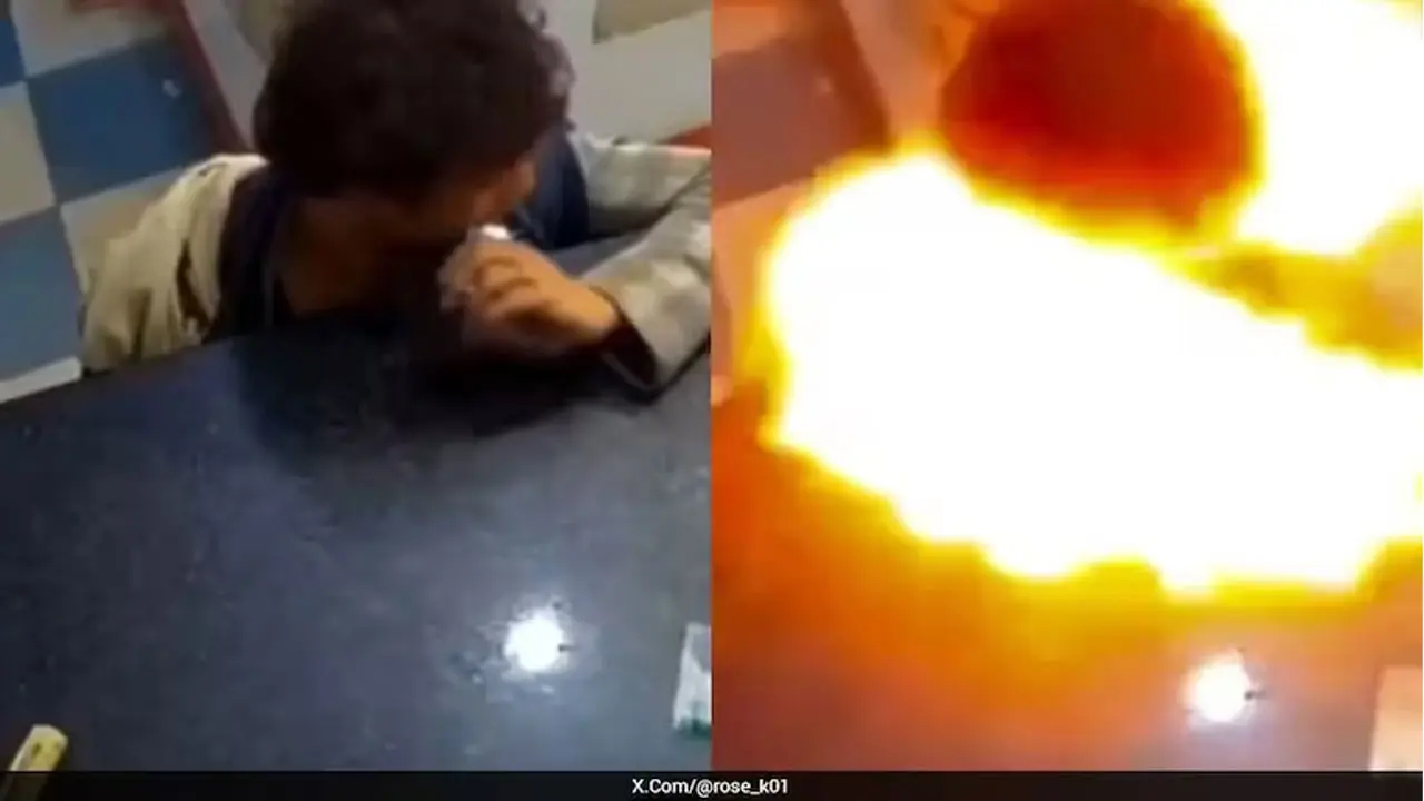 Phone Battery Explosion | బాలుడి నోట్లో పేలిన ఫోన్ బ్యాట‌రీ.. షాకింగ్ వీడియో