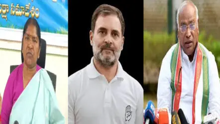 మేడారం జాతరకు మేం వస్తాం: మంత్రి సీతక్కతో ఖర్గే, రాహుల్
