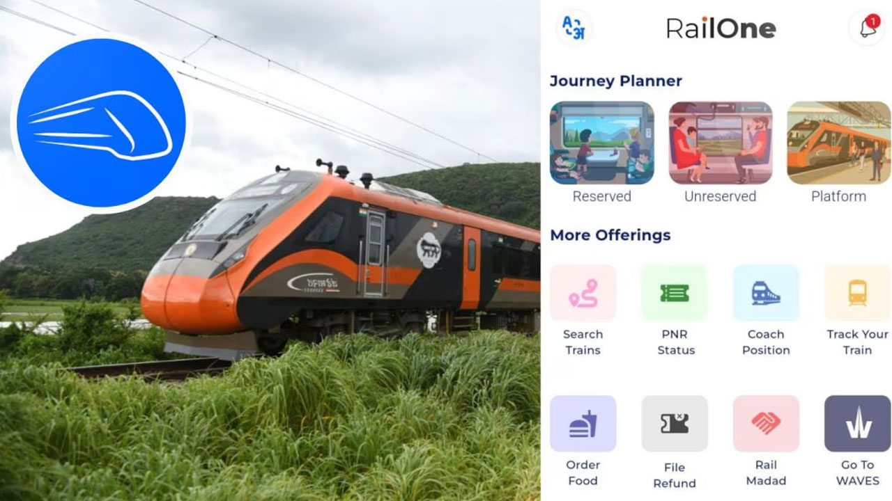 all services in single app Rail One app