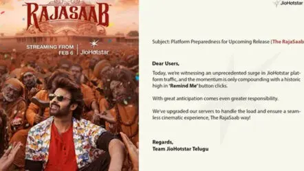Raja Saab | ఓటీటీలోకి ‘ది రాజా సాబ్’ ఎంట్రీకి కౌంట్‌డౌన్ … స‌ర్వ‌ర్స్ డౌన్ అవుతున్నాయంటూ ప్ర‌చారం