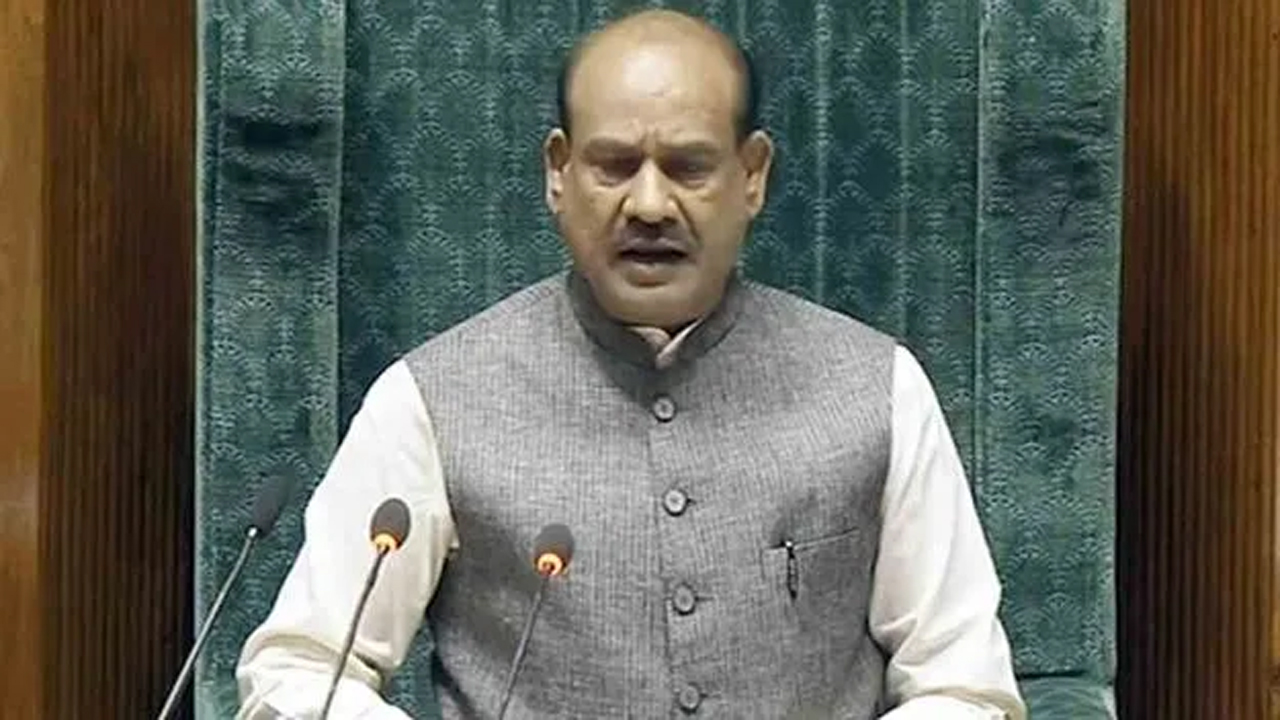 Loksabha speaker om birla
