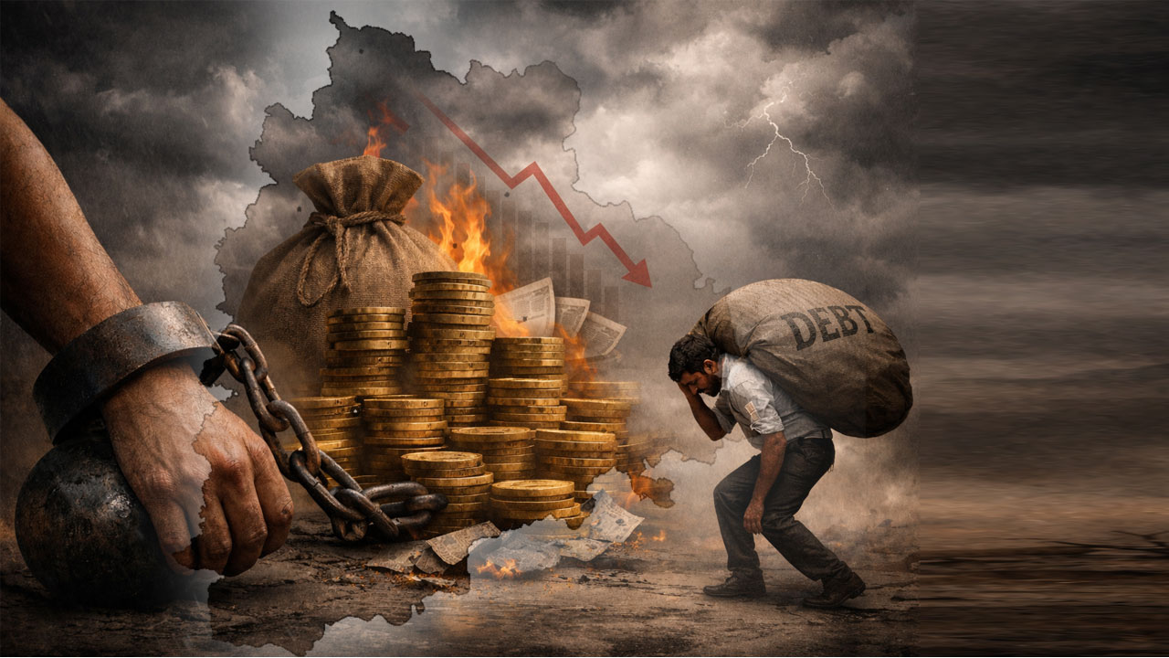 telangana-debt-crisis