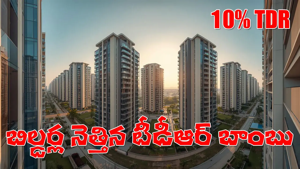 TDR Policy Crisis | తెలంగాణలో బిల్డర్ల నెత్తిన టీడీఆర్ బాంబు.. అంతిమంగా కొనుగోలుదారునికే దెబ్బ!