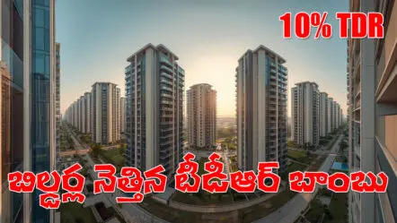 TDR Policy Crisis | తెలంగాణలో బిల్డర్ల నెత్తిన టీడీఆర్ బాంబు.. అంతిమంగా కొనుగోలుదారునికే దెబ్బ!