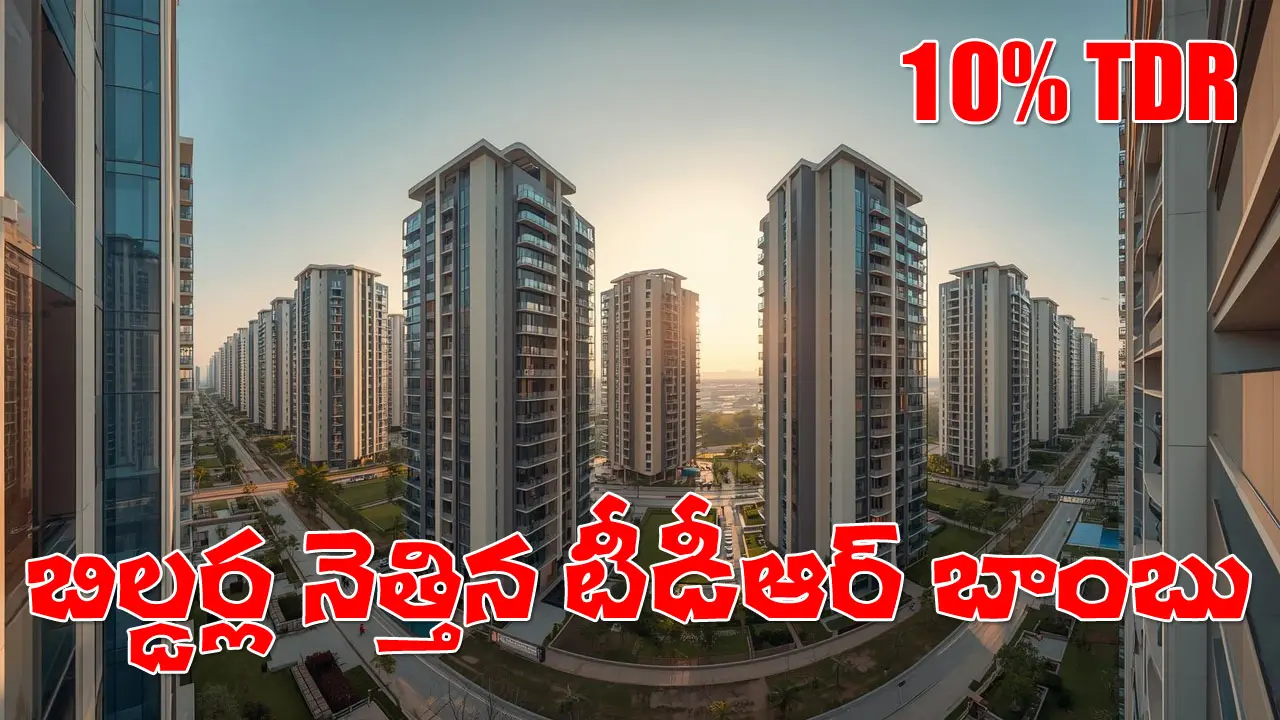 TDR Policy Crisis | తెలంగాణలో బిల్డర్ల నెత్తిన టీడీఆర్ బాంబు.. అంతిమంగా కొనుగోలుదారునికే దెబ్బ!
