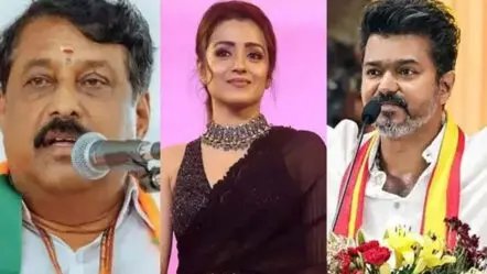 Trisha | విజయ్‌పై విమర్శల క్ర‌మంలో త్రిష పేరును లాగిన బీజేపీ నేత… క్షమాపణతో ముగిసిన వివాదం