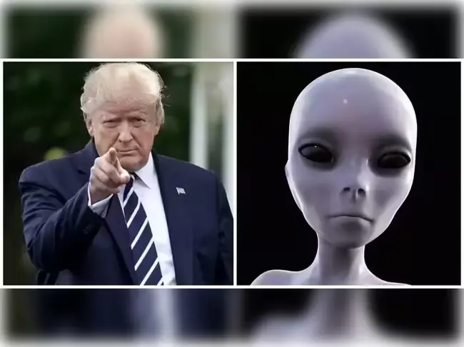 Trump UFO files release| ఏలియన్స్ సమాచారం బహిర్గతం చేస్తా: ట్రంప్‌ షాకింగ్ ప్రకటన