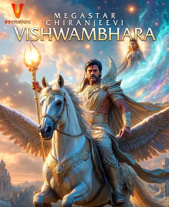 రెక్కల గుర్రంపై చిరంజీవి… ఇదే విశ్వంభర అసలు రూపమా? ఉగాది అప్‌డేట్ కోసం ఫ్యాన్స్ ఆతృత