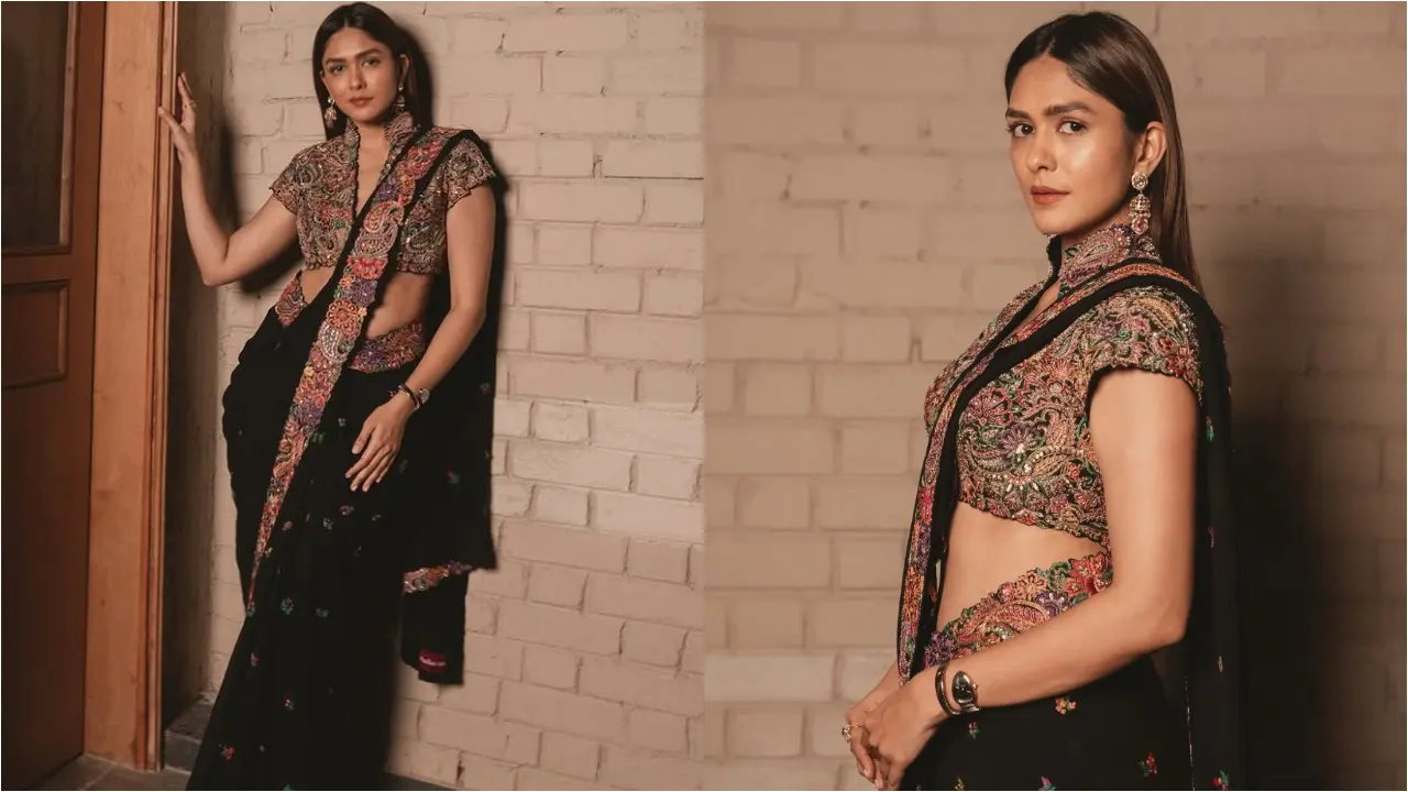 Mrunal Thakur | ఏం మేకోవర్ భయ్యా.. కలర్‌ఫుల్‌ శారీలో మృణాల్ అందాలు