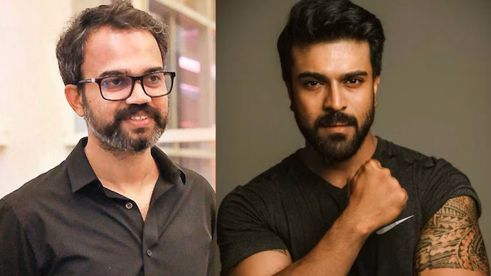 Ram Charan with Salaar director Prashanth Neel about possible RC18 project