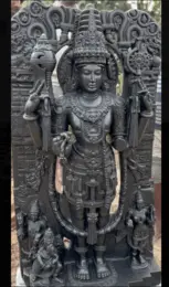 Ancient Vishnu statue| వాగులో బయటపడ్డ 1000 సంవత్సరాల విష్ణు మూర్తి విగ్రహం!
