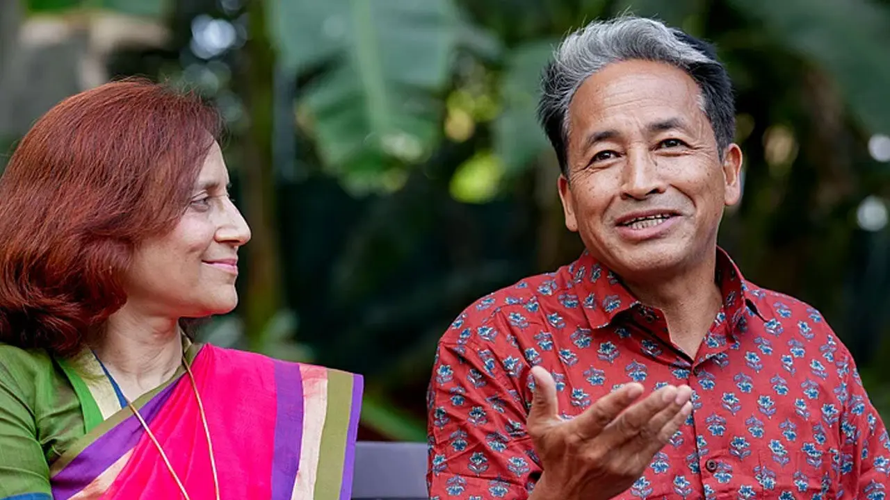 Sonam Wangchuk | పదిరోజులపాటు భార్యతో కూడా మాట్లాడనీయలేదు..: సోనమ్‌ వాంగ్‌చుక్‌