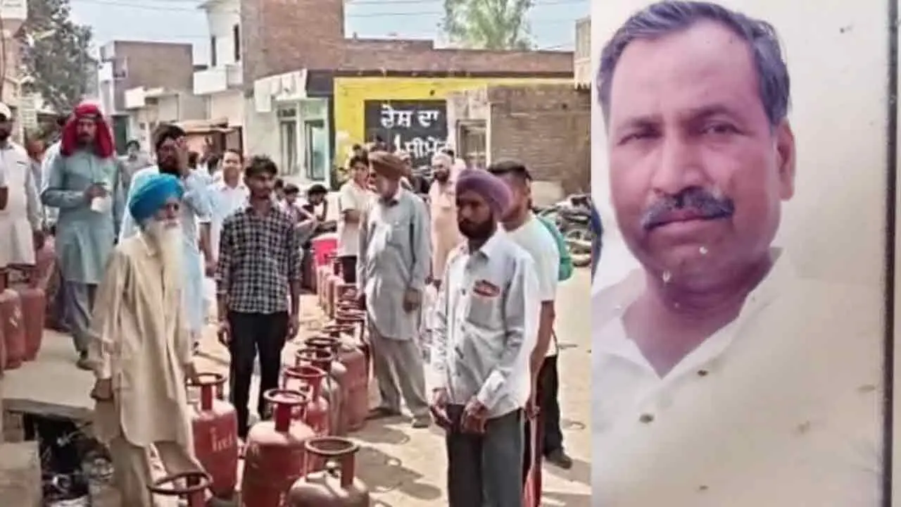 LPG Gas | వంట గ్యాస్ కోసం క్యూలైన్‌లో.. గుండెపోటుతో కుప్ప‌కూలిన వృద్ధుడు