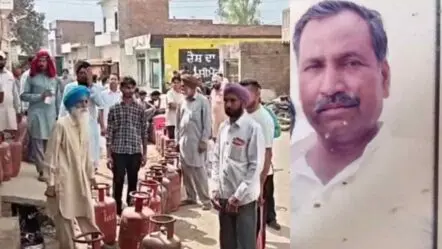 LPG Gas | వంట గ్యాస్ కోసం క్యూలైన్‌లో.. గుండెపోటుతో కుప్ప‌కూలిన వృద్ధుడు
