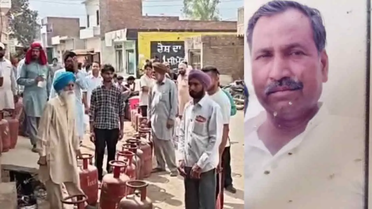 LPG Gas | వంట గ్యాస్ కోసం క్యూలైన్‌లో.. గుండెపోటుతో కుప్ప‌కూలిన వృద్ధుడు