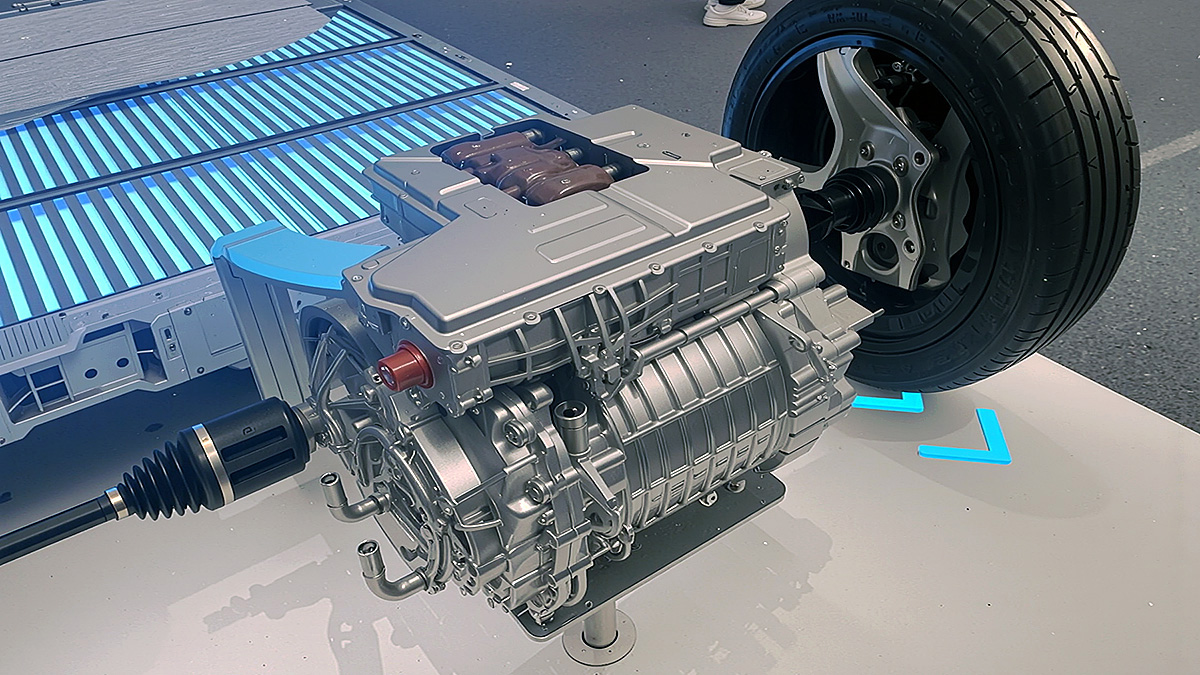 BYD high-performance electric motor capable of 30000 RPM used in next-generation EV platform