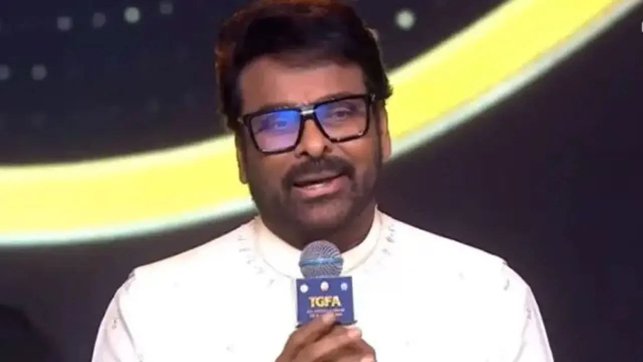 Chiranjeevi | తెలంగాణ గద్దర్ ఫిల్మ్ అవార్డ్స్ వేదికగా చిరంజీవి వినూత్న సందేశం .. చంద్రబాబుకు ప్ర‌త్యేక‌ విజ్ఞప్తి