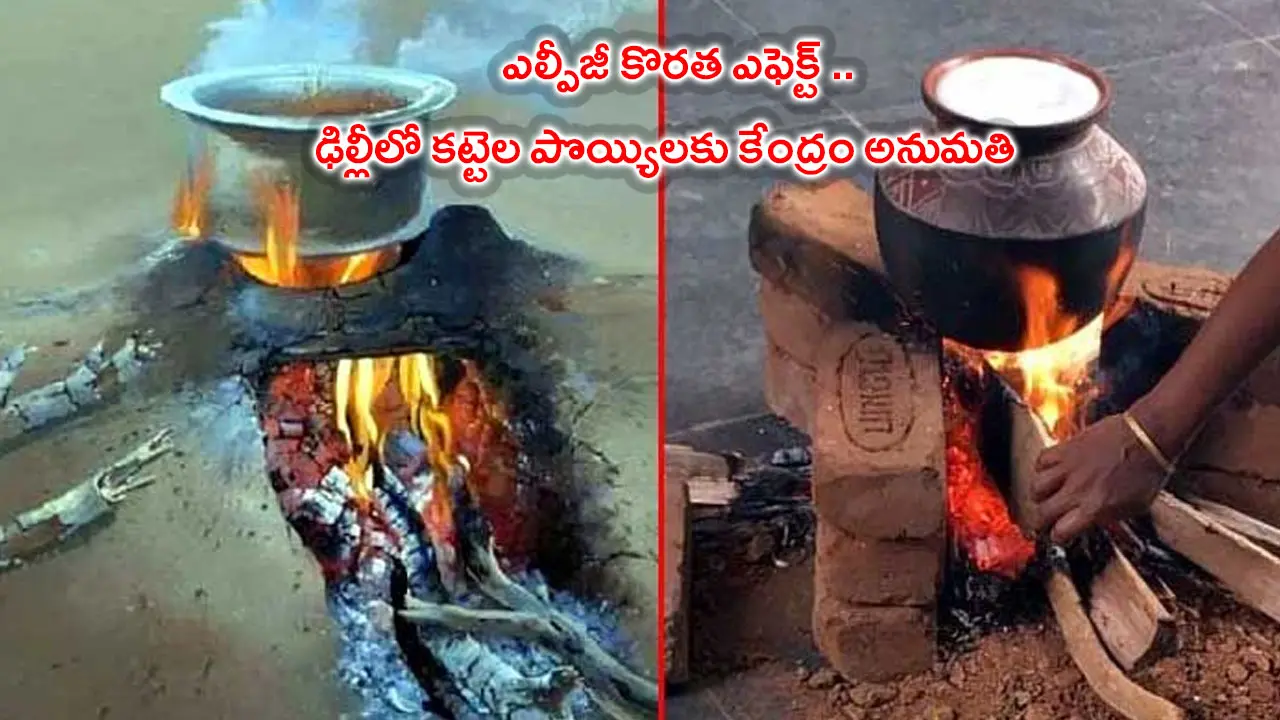 ఎల్పీజీ కొరత ఎఫెక్ట్ ..ఢిల్లీలో కట్టెల పొయ్యిలకు కేంద్రం అనుమతి!