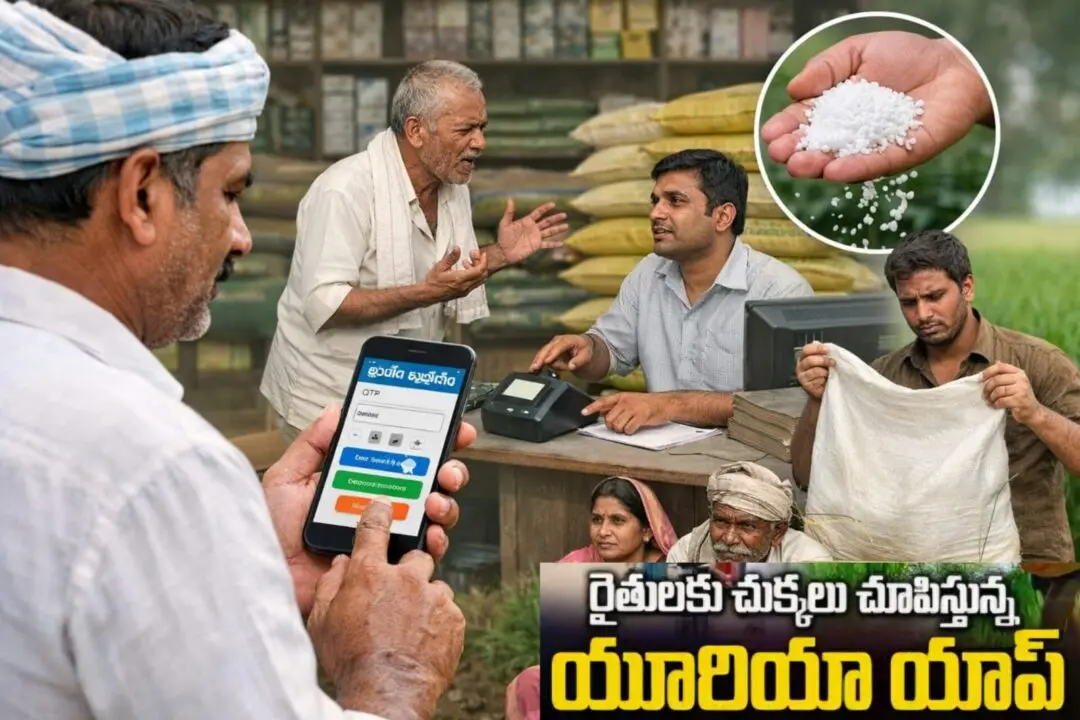 Urea App issue| యూరియా యాప్ పరేషాన్..ఒకసారి బుక్ చేస్తే నెలరోజుల వరకు నో ఛాన్స్!