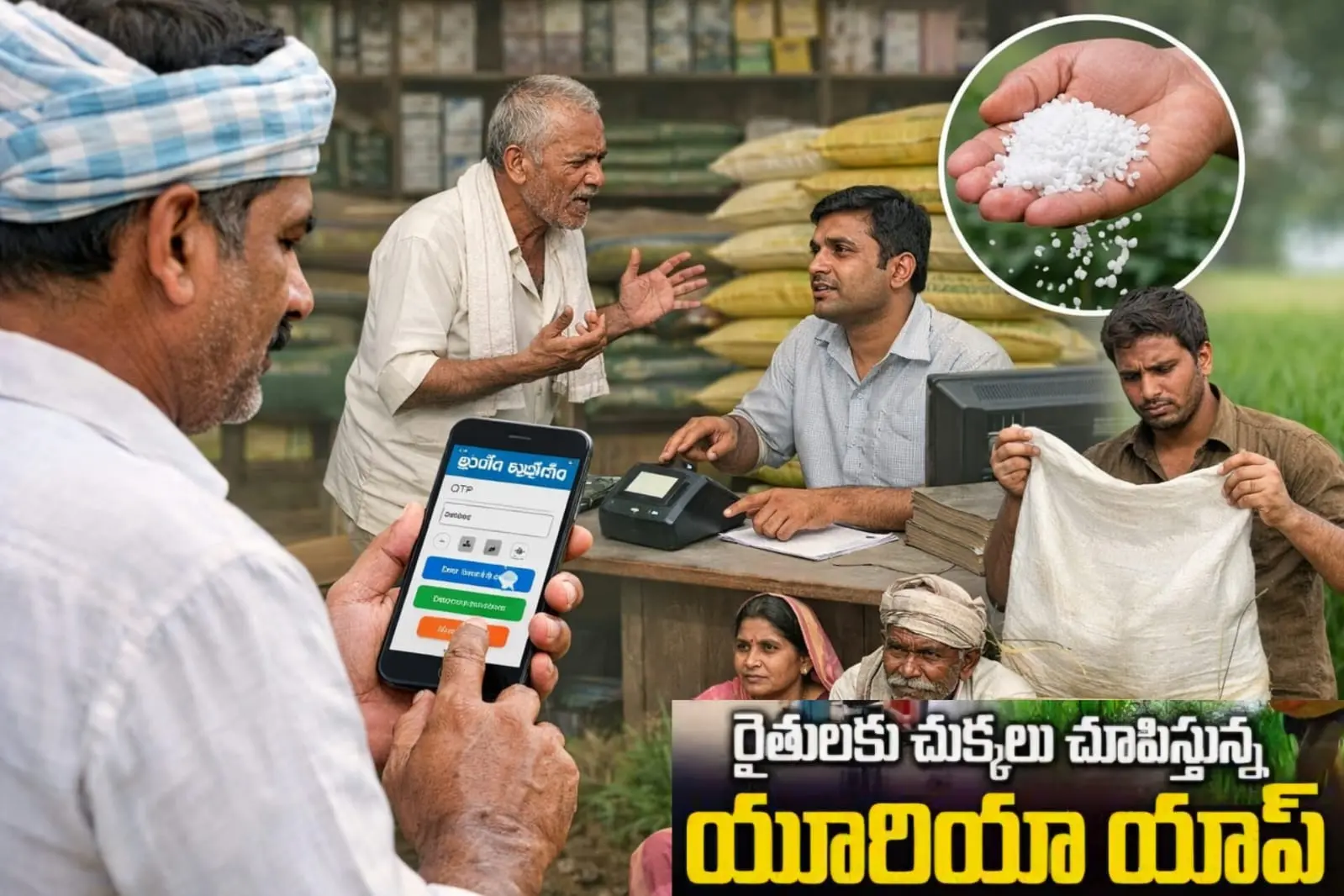 Urea App issue| యూరియా యాప్ పరేషాన్..ఒకసారి బుక్ చేస్తే నెలరోజుల వరకు నో ఛాన్స్!