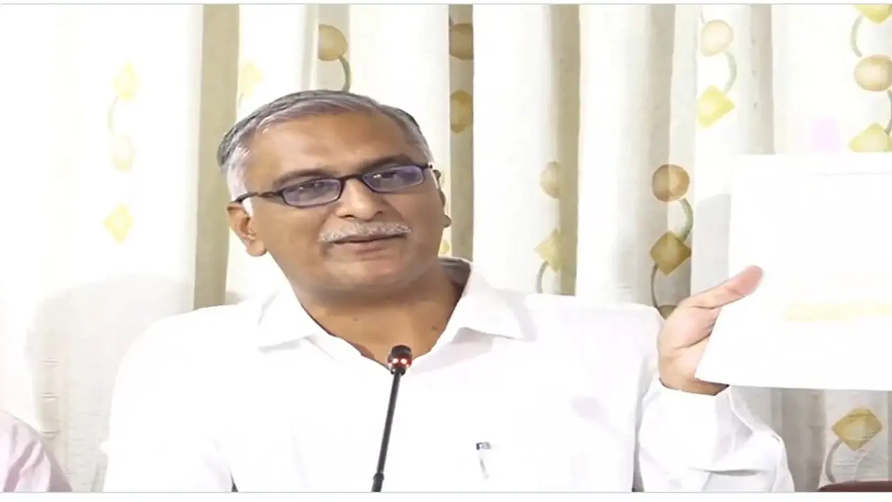 గోదావరి జలాల దోపిడీపై ఏపీ కన్ను..సీఎం రేవంత్ మౌనం : హరీశ్ రావు ధ్వజం