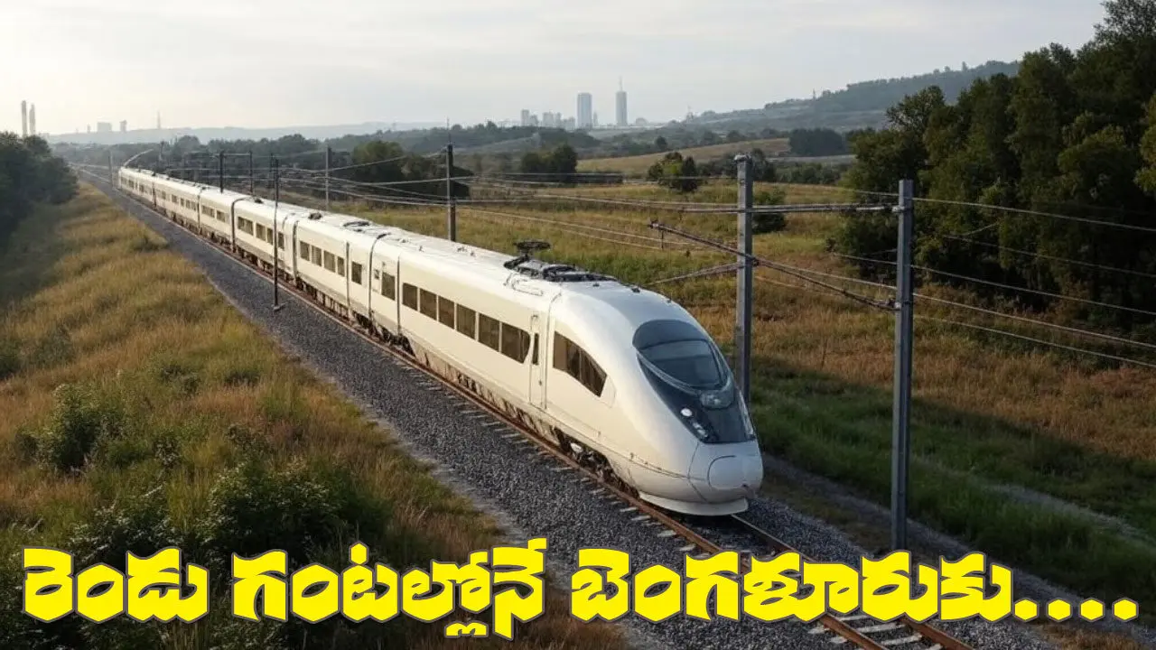 బెంగళూరు టూ హైదరాబాద్ ప్రయాణం.. ఇక రెండు గంటలే