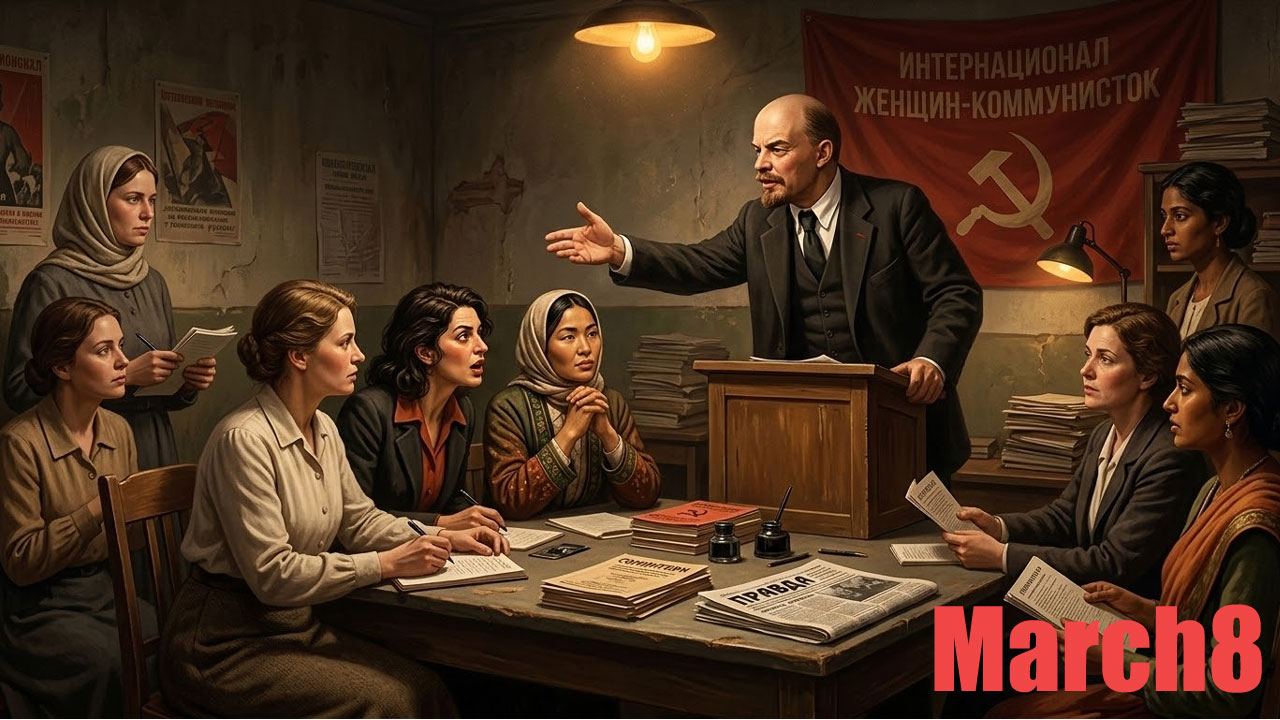 international women's day history - ai creation