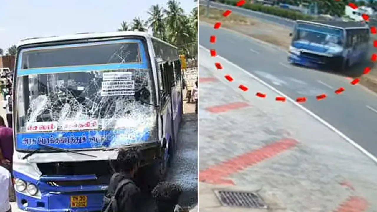 Salem Bus Accident : తమిళనాడులో అదుపు తప్పిన బస్సు..8మంది మృతి
