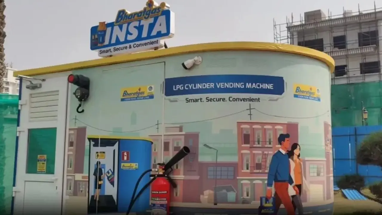 LPG Gas ATM : గ్యాస్ పంపిణీకి ఎల్పీజీ ఏటీఎంలు!