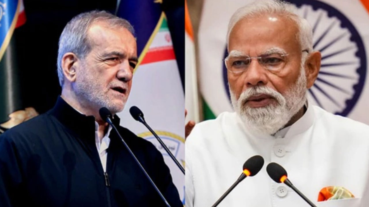 Modi Speaks With Iran President Pezeshkian