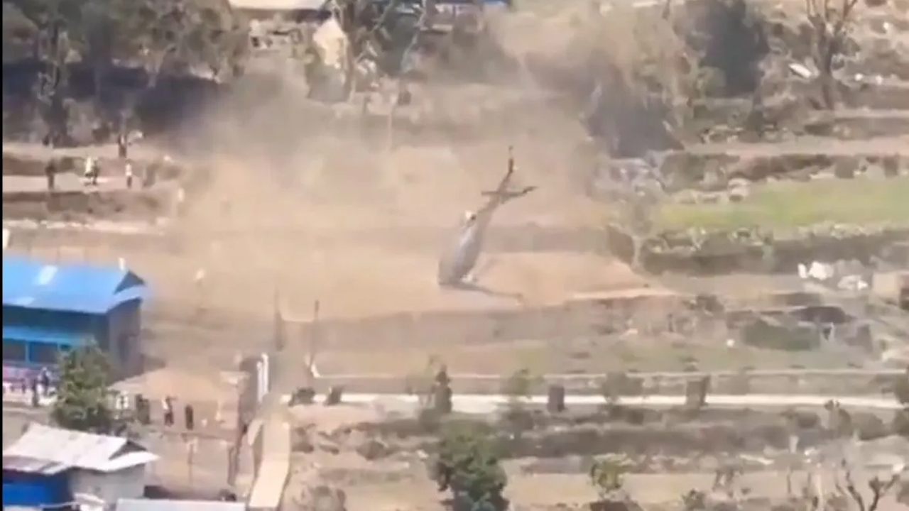 Nepal Helicopter Landing Crash